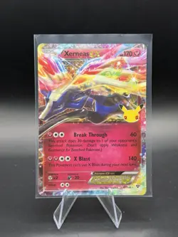 Pokemon Card Xerneas Ex 97/146 Celebrations 25th Anniversary Holo Rare LP+ - Image 1