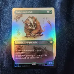 Badgermole Cub - #326 Foil Borderless Near Mint - Avatar - Mtg - Image 1
