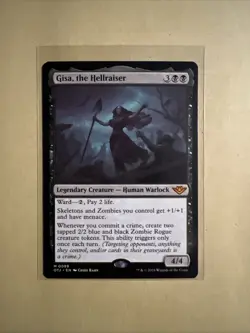 MTG Gisa, the Hellraiser OTJ 0089 M NM Regular - Image 2