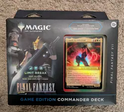 MTG FFVII Video Game Edition Limit Break Commander Deck Final Fantasy Brand New - Image 1