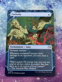 Curiosity Enchanting Tales - WOT 0017 - NM - MTG Magic - Image 1