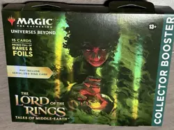 Magic MTG Lord of the Rings Tales of Middle Earth Collector Booster New Sealed - Image 1
