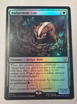 Badgermole Cub (Foil) M 0167-MTG Avatar The Last Airbender - Image 1