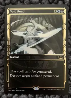 MTG Magic The Gathering Gilded Foil Void Rend *NP - Image 1