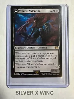 Vincent Valentine x1, MTG, Magic the Gathering, Final Fantasy, FIN, NM - Image 1