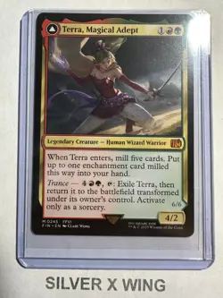 Terra, Magical Adept x1, MTG, Magic the Gathering, Final Fantasy, FIN, NM - Image 1