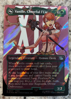 Vanille, Cheerful I'Cie - Borderless Surge Foil - Final Fantasy - FIN 0537 - Image 1