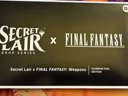 MTG: Secret Lair x Final Fantasy: Weapons Rainbow-Foil Brand New Sealed English - Image 1
