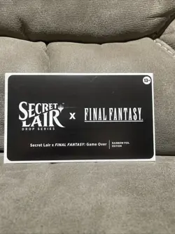 MTG Secret Lair x FINAL FANTASY: Game Over Rainbow Foil English New/Sealed - Image 1