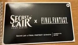 Secret Lair x Final Fantasy: Grimoire Rainbow Foil EN Edition - MTG - Image 1