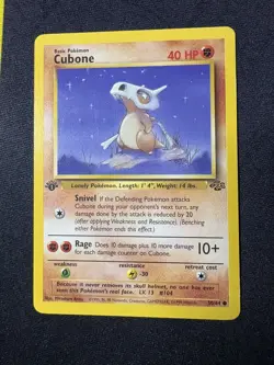 Pokemon Cubone 1st Edition 50/64 - Jungle - Near Mint Condition!! - Image 1