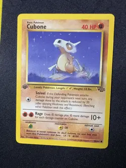 Pokemon Cubone 1st Edition 50/64 - Jungle - Near Mint Condition!! - Image 3