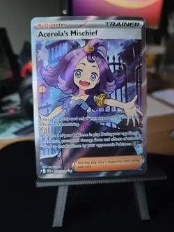 Acerola's Mischief ME01 165/132 Ultra Rare Pokemon TCG Mega Evolution - NM - Image 1