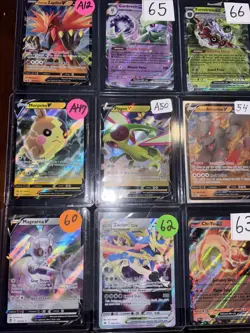 Pokemon TCG Huge Ex V Star Lot - Image 2