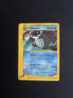 Pokemon Card Skyridge E Series Poliwhirl 88/144 WOTC Near Mint NM - Image 1
