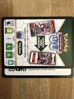 Pokemon TCG Online Code ETB - Scarlet and Violet 151 - Delivered Digitally - Image 1