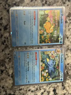 Psyduck 007 and golduck Promo Mega Evolution Pokemon TCG - Image 1