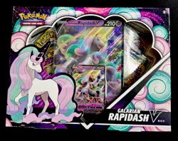 Galarian Rapidash V Box w/ Cosmic Eclipse & Evolving Skies Pokemon New & Sealed 820650808739 - Image 1