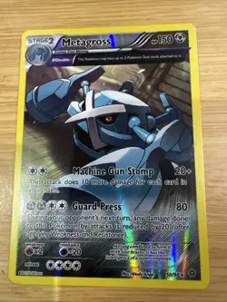 Pokemon TCG Metagross Ancient Origins 50/98 Reverse Holo Rare - NM - Image 1