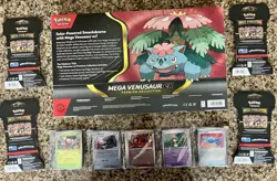 Pokemon Mega Evolution Lot-Sealed Collector Box & 4 Sealed Boosters Pks, & More! - Image 2
