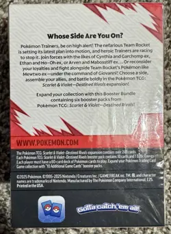 Pokemon TCG Scarlet & Violet Destined Rivals Booster Bundle - Image 4