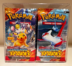 Pokemon Surging Sparks custom Booster Box - 36 sealed booster packs + protector - Image 2