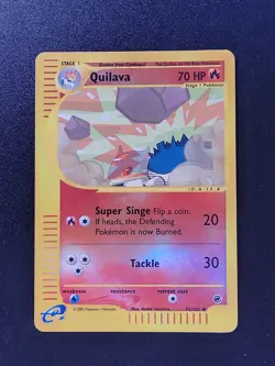 E-SERIES - Expedition Quilava Reverse Holo - Pokemon TCG - Image 4