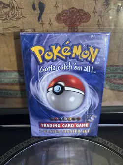 1999 Factory Sealed Pokemon Base 2 Player Starter Deck Set Machamp 1st Edition - Image 1