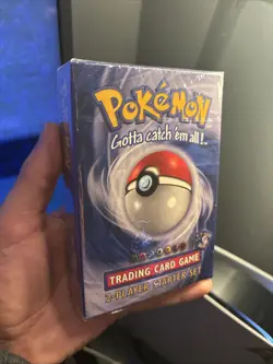 1999 Factory Sealed Pokemon Base 2 Player Starter Deck Set Machamp 1st Edition - Image 3