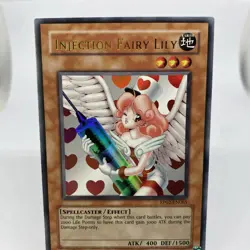Yugioh Injection Faiy Lily RP02-EN065 Ultra Rare Near Mint #2 - Image 2