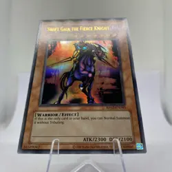 Yugioh Swift Gaia The Fierce Knight RP02-EN085 Ultra Rare Near Mint #2 - Image 4