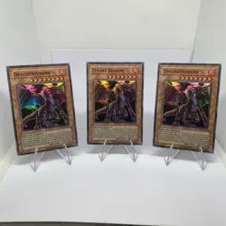 Yugioh Tyrant Dragon RP02-EN056/DE056 Super Rare Near Mint Playset - Image 1