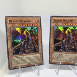 Yugioh Tyrant Dragon RP02-EN056/DE056 Super Rare Near Mint Playset - Image 3