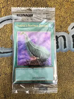 Yugioh SEALED Harpie's Feather Duster EDC1-EN001 Quarter Century Rare!! - Image 1