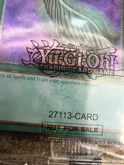 Yugioh SEALED Harpie's Feather Duster EDC1-EN001 Quarter Century Rare!! - Image 2
