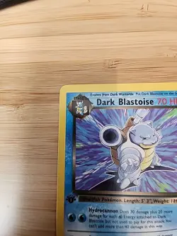 Dark Blastoise 1st Edition #20 - WOTC Pokemon Card Team Rocket Set Mint And Clea - Image 2