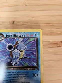 Dark Blastoise 1st Edition #20 - WOTC Pokemon Card Team Rocket Set Mint And Clea - Image 3