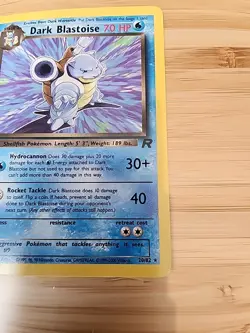 Dark Blastoise 1st Edition #20 - WOTC Pokemon Card Team Rocket Set Mint And Clea - Image 4