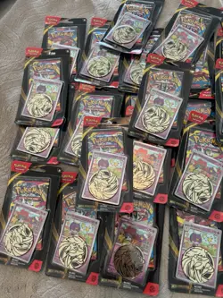 Pokemon Mega Evolution - Single Pack Blister (Lot of 30) Promo Card and Coin! - Image 2