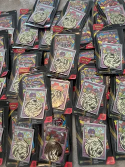 Pokemon Mega Evolution - Single Pack Blister (Lot of 30) Promo Card and Coin! - Image 3