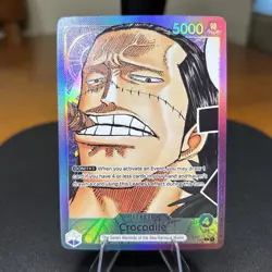 Crocodile Leader Proxy Parallel Alt Art English One Piece Card Romance Dawn - Image 1
