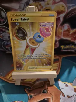 Power Tablet 281/264 Gold Secret Rare Pokemon Card Fusion Strike NM - Image 1