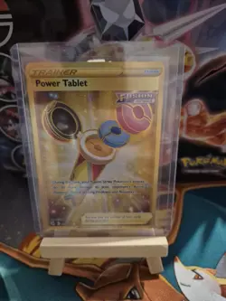 Power Tablet 281/264 Gold Secret Rare Pokemon Card Fusion Strike NM - Image 2