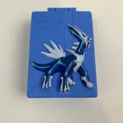 Pokemon 2008 Dialga Deck Box Case Storage Card Holder Burger King Toy - Image 1
