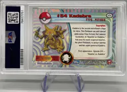 1999 Pokemon Topps #64 Kadabra PSA 7 NM Near Mint Vintage Trading Card - Image 2