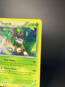 Gogoat XY16 Black Star Promo Holo Rare Pokemon Card NM With Cosmo Swirl! - Image 5