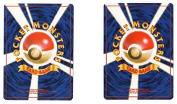 LOT OF TWO (2) VINTAGE JAPANESE POKEMON CARDS ONE WITH NO RARITY SYMBOL - Image 2