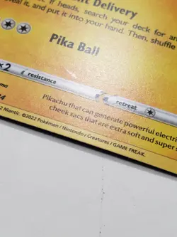PROMO Present Pikachu SWSH234 - COSMOS HOLO Pokemon Go Card $2 Combined Shipping - Image 3