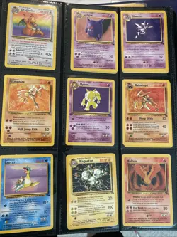 Pokemon Tcg Cards Complete Fossil Master Set 100% 62/62 + 1st Editions!! - Image 3