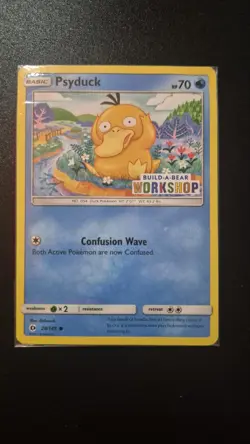 Pokemon TCG Psyduck 28/149 - Build A Bear Promo Card - Sealed - Image 1